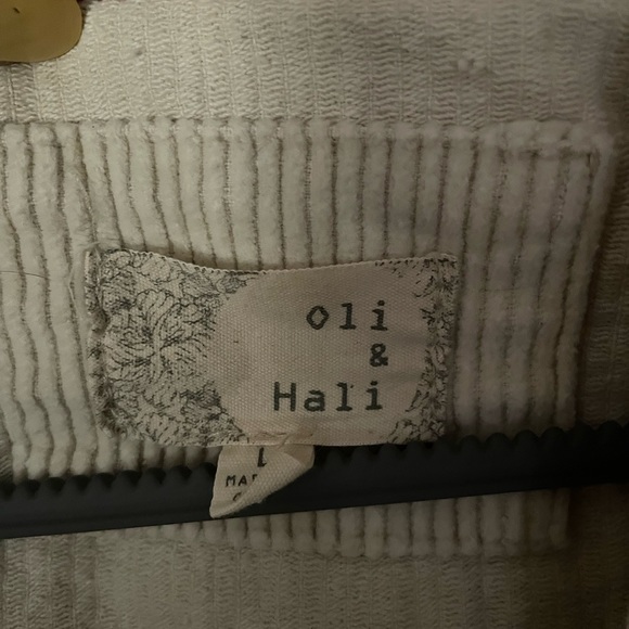 Corduroy jacket with hood - Picture 4 of 5